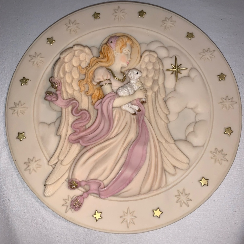 Seraphim Collection Emily “Heaven’s Treasure” Angel Wall Plaque 1997